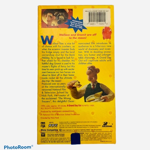 🍒$10ea or3/$20 Wallace & Grommets A Grand Day Out - Picture 2 of 2